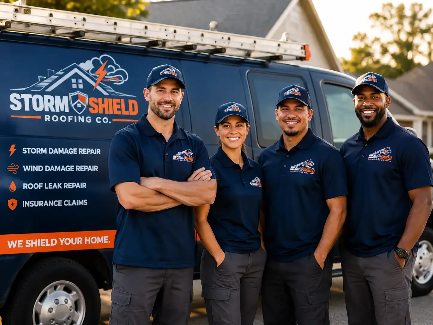 Storm Damage Roof Repair company in Brisbin, PA